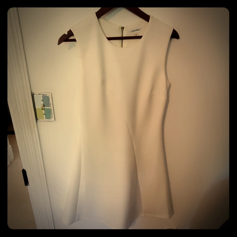 Calvin Klein White Dress